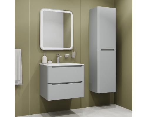 Тумба с раковиной Iddis Edifice 60 EDI60L0i95K подвесная Светло-серая