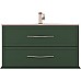 Тумба под раковину Cezares Tiffany 100 55331 подвесная Verde opaco