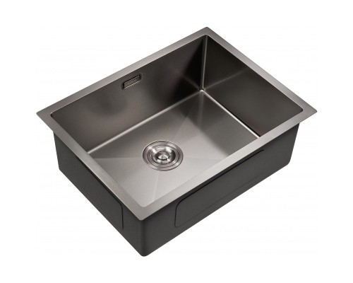 Кухонная мойка Milacio Denia 58 MC.77459 Вороненая сталь