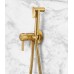 Гигиенический душ со смесителем Milacio Ultra MCU.850.GD Брашированное золото
