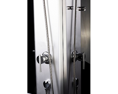 Душевая кабина Niagara Eco 100x100 E100/40/TN/BK без гидромассажа