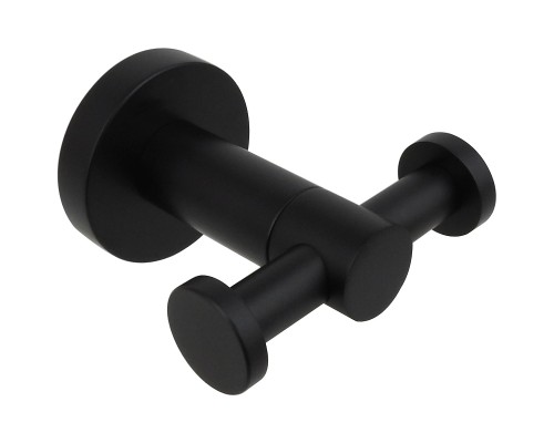 Двойной крючок Aquatek AQ4002MB Черный матовый