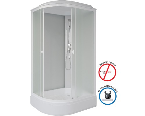 Душевая кабина Niagara Promo 110x80 R P110/80/26R/MT без гидромассажа