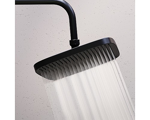 Верхний душ Damixa Gala 953050300 Черный матовый