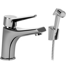 Смеситель для раковины Paini Messina MECR205/574 с гигиеническим душем Хром