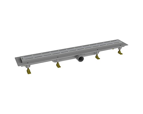 Душевой лоток Paini Line 650 CH650LN с решеткой Хром глянец