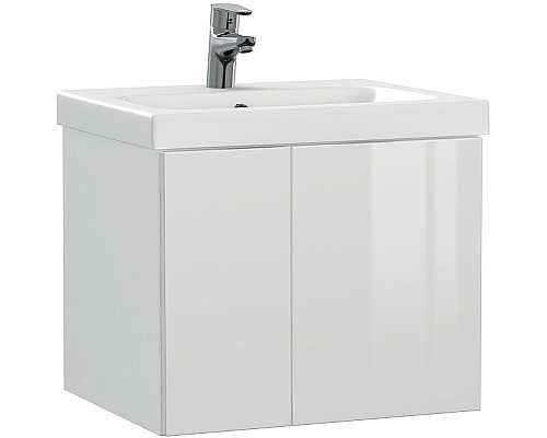 Тумба под раковину Cersanit Colour 50 64257 подвесная Белая