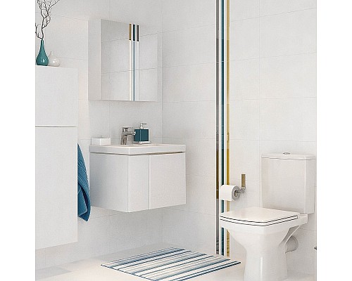 Тумба под раковину Cersanit Colour 50 64257 подвесная Белая