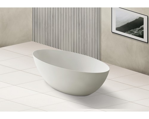 Ванна из искусственного камня Abber Stein 160x75 AS9625-1.6 без гидромассажа