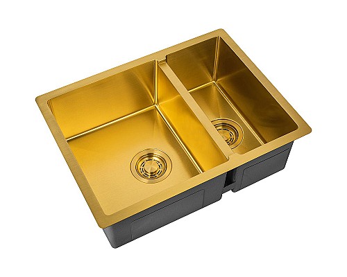 Кухонная мойка ZorG Light Bronze 58 ZL R 580-2-440 BRONZE Бронза