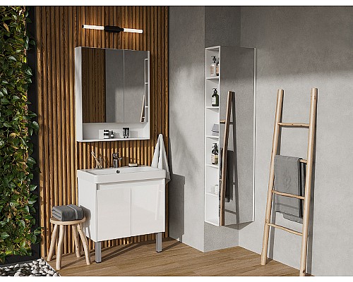 Тумба под раковину Aquaton Сканди Doors 70 1A278901SD010 Белая