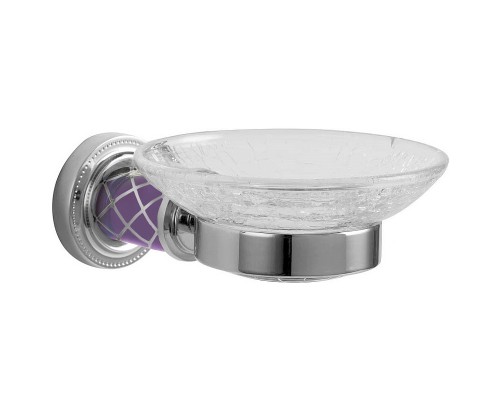 Мыльница Boheme Murano 10903-V-CR Хром Фиолетовый