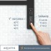 Электрический полотенцесушитель Aquatek Альтаир П7 500x700 Черный муар