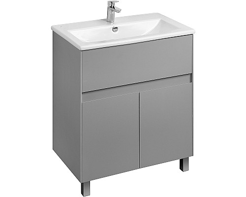 Тумба под раковину Aquaton Форест 75 1A278301FR4D0 Туманный серый