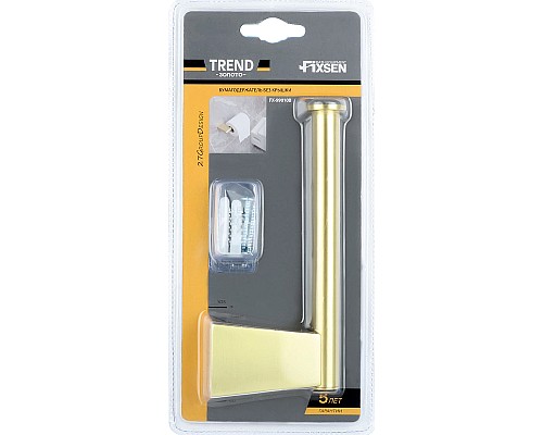 Держатель туалетной бумаги Fixsen Trend Gold FX-99010B Матовое золото