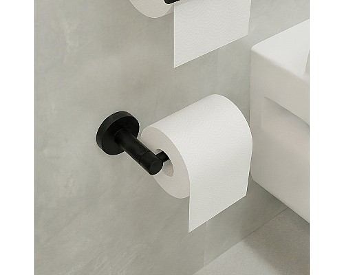 Держатель запасного рулона Fixsen Comfort Black FX-86010A Черный матовый