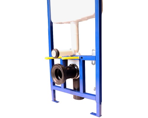 Инсталляция beWash BW74 K500RZVP0400MKK00000 для унитаза с клавишей смыва Хром матовый