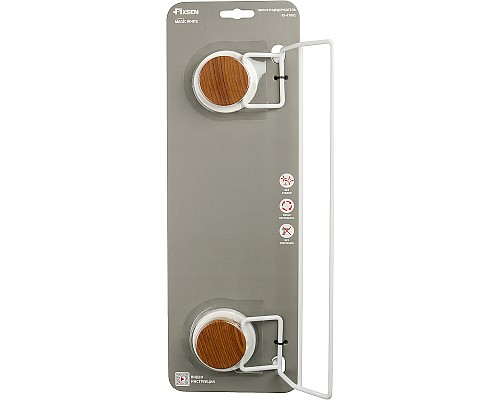 Полотенцедержатель Fixsen Magic White FX-47002 Белый матовый
