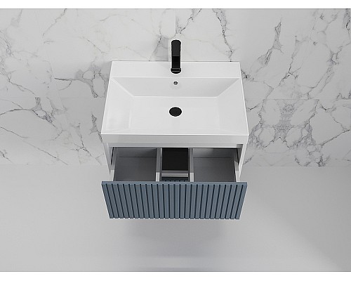 Тумба под раковину Style Line Стокгольм 60 ЛС-00002306 подвесная Графит софт