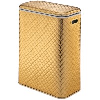 Корзина для белья Geralis SGG-B Ромб стежка Золото, кант Золото, стандартная