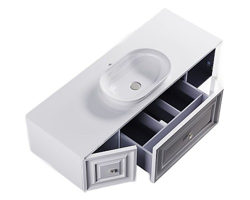 Подвесной шкаф Astra Form Шарм 35 03350003 распашной Белый матовый