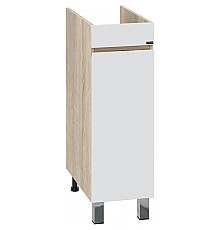 Тумба под раковину СанТа Марс 90 700397 Белая Янтарное дерево