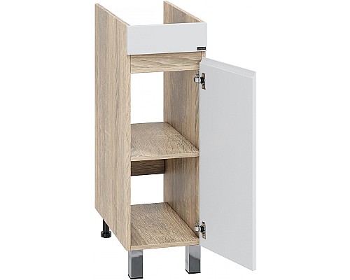 Тумба под раковину СанТа Марс 90 700397 Белая Янтарное дерево