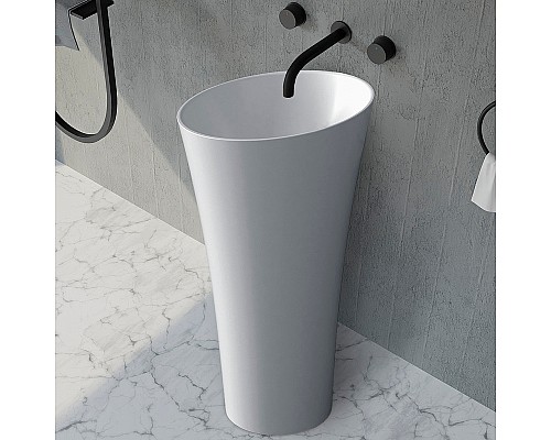 Раковина Abber Stein 50 AS2509 Белая матовая