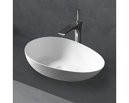 Раковина-чаша Abber Stein 60 AS2615 Белая матовая