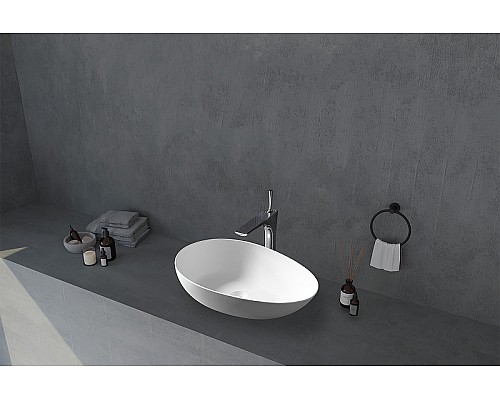 Раковина-чаша Abber Stein 60 AS2615 Белая матовая