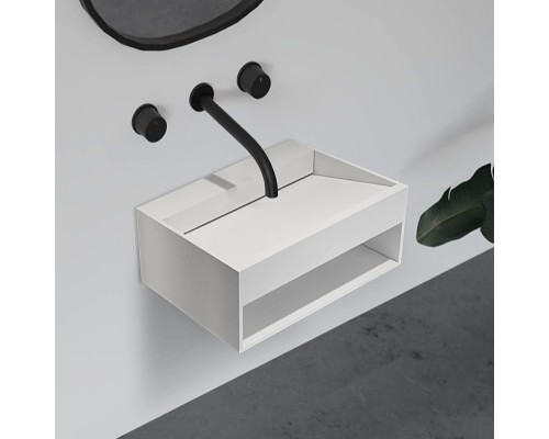 Раковина Abber Stein 60 AS2645-0.6 Белая матовая