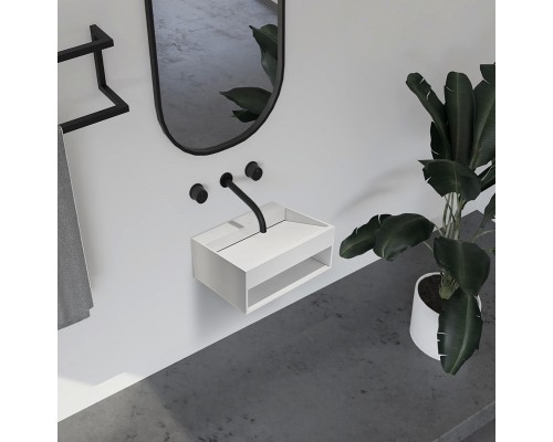 Раковина Abber Stein 60 AS2645-0.6 Белая матовая