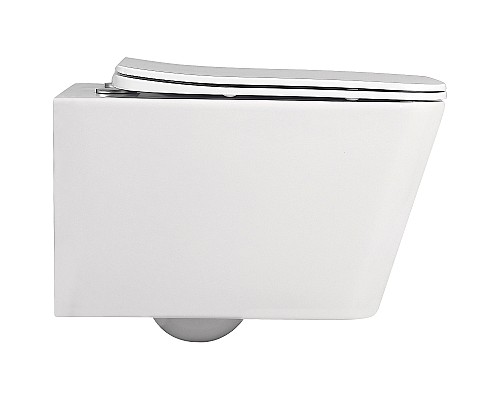 Унитаз Abber Rechteck AC1201MW подвесной Белый матовый с сиденьем Микролифт