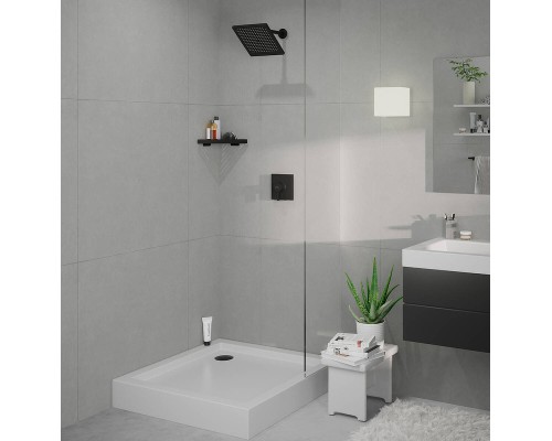 Верхний душ Hansgrohe Crometta E 240 1jet 26726670 Черный матовый