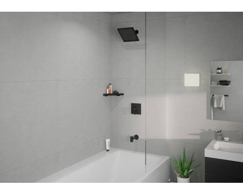 Верхний душ Hansgrohe Crometta E 240 1jet 26726670 Черный матовый