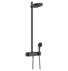 Душевая система Hansgrohe Pulsify S Showerpipe 260 2jet с термостатом Черная матовая