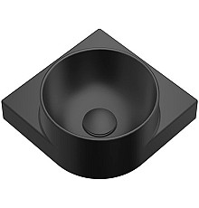 Раковина Ravak Yard 28 C XJX0D228000 угловая Черная матовая