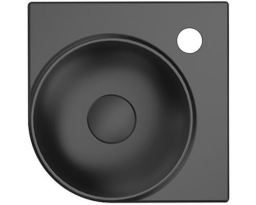 Раковина Ravak Yard 28 C XJX0D228000 угловая Черная матовая