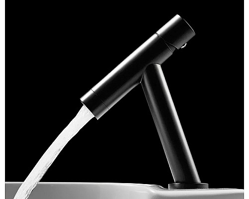 Смеситель для раковины Bronze de Luxe Liberty 102B Черный матовый