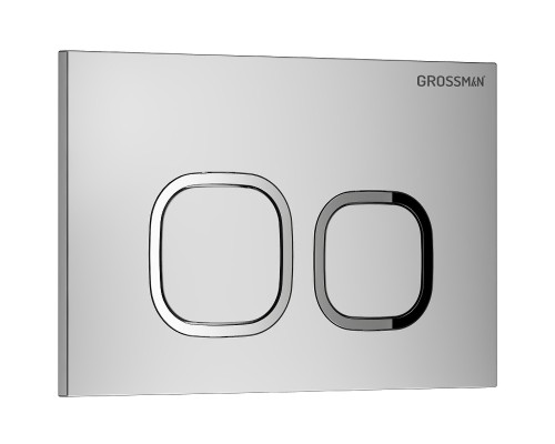 Клавиша смыва Grossman Cosmo Хром матовый