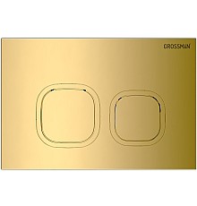 Клавиша смыва Grossman Cosmo 700.K31.02.300.300 Золото глянцевое