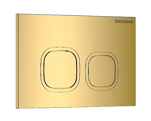 Клавиша смыва Grossman Cosmo 700.K31.02.300.300 Золото глянцевое