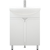 Тумба под раковину Corozo Сириус 65 SD-00001438 Белая