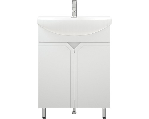 Тумба под раковину Corozo Сириус 65 SD-00001438 Белая