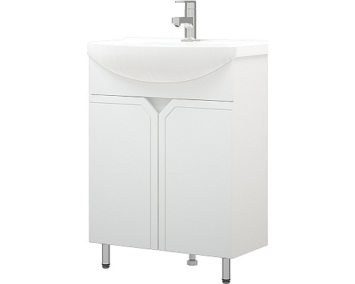 Тумба под раковину Corozo Сириус 65 SD-00001438 Белая