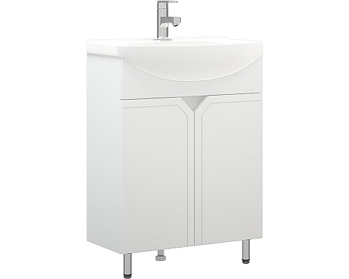 Тумба под раковину Corozo Сириус 65 SD-00001438 Белая