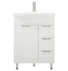 Тумба под раковину Corozo Лея 65 Z3 SD-00001509 Белая