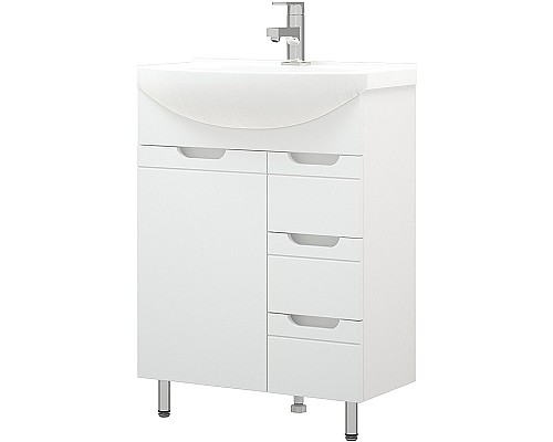 Тумба под раковину Corozo Лея 65 Z3 SD-00001509 Белая