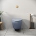 Унитаз Grossman Color подвесной Голубой матовый с сиденьем Микролифт
