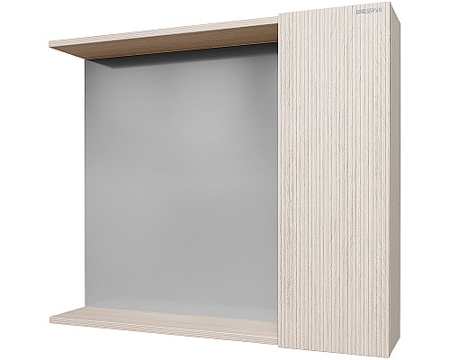 Зеркало со шкафом Grossman Юнит 80 2080112 Кадена лайт